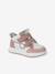 Mädchen High-Sneakers mit 2 Klettriemchen set rosa 1