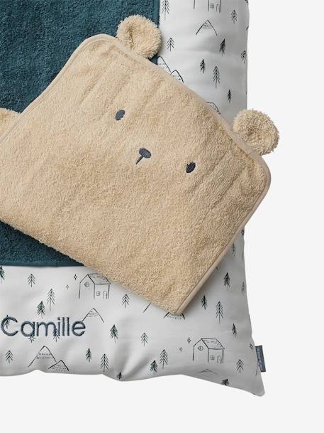 Baby Wickelauflagen-Set HYGGE personalisierbar Oeko-Tex beige bedruckt 7