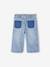 Weite Mädchen Baby Jeans mit Kontrasteffekt blue stone 1