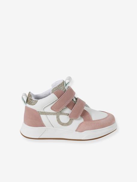 Mädchen High-Sneakers mit 2 Klettriemchen set rosa 2