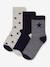 3er-Pack Jungen Socken PETIT BATEAU Oeko-Tex grau meliert 1