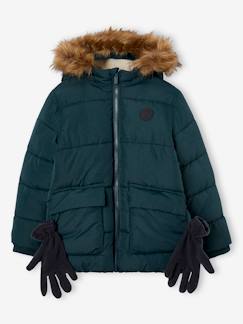 -Jungen Jacke & Handschuhe mit Recyclingmaterial