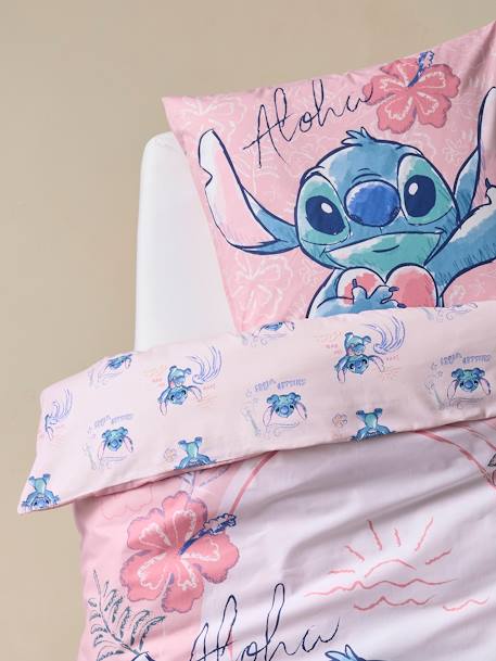 Kinder Bettwäsche-Set Disney LILO & STITCH rosa bedruckt 7