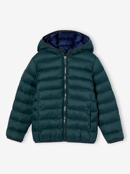 Jungen Light-Steppjacke mit Wattierung aus Recycling-Polyester englischgrün+grün+jeansblau+karamell+marine 2