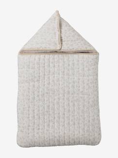 Babymode-Warmer Baby Ausfahrsack aus Webpelz & Musselin