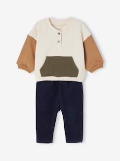 -Baby-Set: Sweatshirt & Cordhose