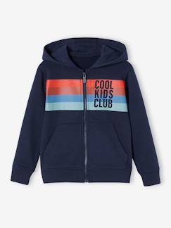 Jungenkleidung-Jungen Kapuzensweatjacke COOL KIDS CLUB Oeko-Tex