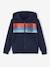 Jungen Kapuzensweatjacke COOL KIDS CLUB Oeko-Tex beige meliert+nachtblau 7