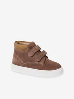 Kinderschuhe-Jungen Klett-Sneakers aus Leder