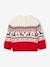 Baby Jacquardpullover Capsule FAMILY HO HO HO marine+rot 6