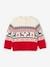 Baby Jacquardpullover Capsule FAMILY HO HO HO marine+rot 5