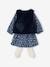 Baby-Set: Kleid, Weste, Haarband & Strumpfhose marine 6