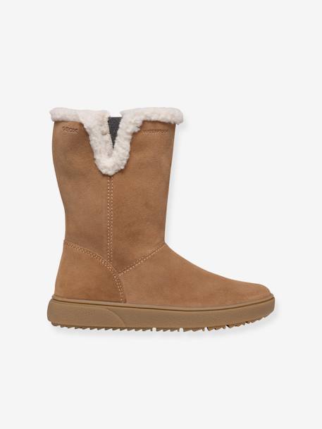 Mädchen High-Sneakers mit Schnürung und Klett J Theleven Girl GEOX camel 1