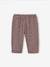 Baby Flanellhose mit Karomuster braun kariert 2