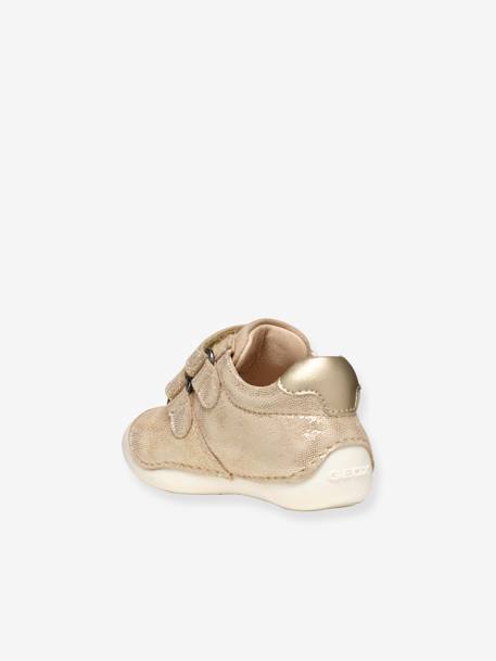 Weiche Baby Krabbelschuhe B Tutim GEOX beige golden 2