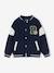 Jungen Bomberjacke mit abnehmbarer Kapuze und Recycling-Polyester marine 5