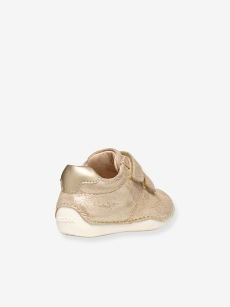 Weiche Baby Krabbelschuhe B Tutim GEOX beige golden 3