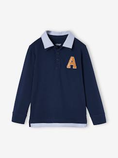 Jungenkleidung-Jungen Poloshirt mit Lageneffekt