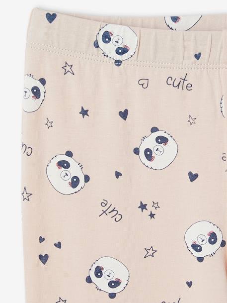 2er-Pack Mädchen Nachthemden & Leggings, Panda Oeko-Tex hellrosa 8