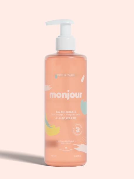 Reinigungswasser ab der Geburt für Gesicht und Körper 400 ml MONJOUR blush 2