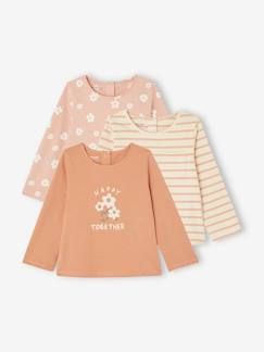 Babymode-Shirts & Rollkragenpullover-3er-Pack Baby Shirts BASIC