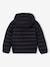 Jungen Light-Steppjacke mit Kapuze und Recycling-Polyester schwarz 2