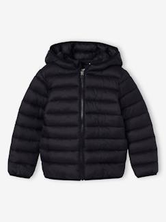 Jungenkleidung-Jacken & Mäntel-Jungen Light-Steppjacke mit Kapuze und Recycling-Polyester