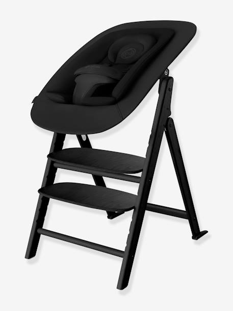 Hochstuhl Click & Fold CYBEX blau+natur+schwarz+weiß 28