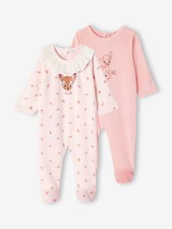 Babymode-2er-Pack Baby Samt-Strampler Disney Animals