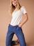 Slim-Fit-Umstandsjeans, Seamless-Bund WATERLESS ENVIE DE FRAISE, Bundweite verstellbar dark blue+grau 2