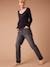 Slim-Fit-Umstandsjeans, Seamless-Bund WATERLESS ENVIE DE FRAISE, Bundweite verstellbar dark blue+grau 9