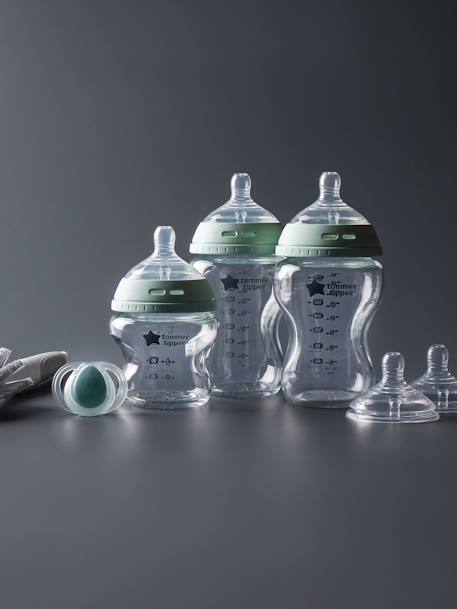 Babyflaschen Starter-Set für Neugeborene aus Glas Natural Start Tommee tippee transparent 2