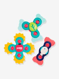 Spielzeug-Baby-3er-Set Greifspielzeuge Baby Spinner LUDI