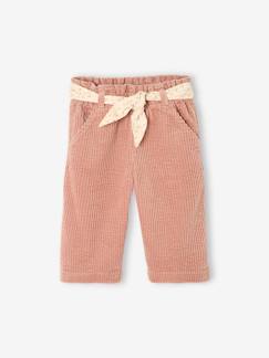 Weite Baby Cordhose mit Bindegürtel  [numero-image]