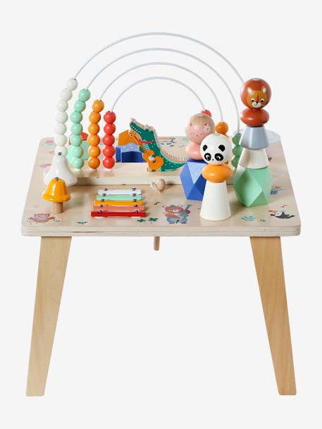 Kinder Activity-Tisch mit Musik HAPPY ANIMALS, Holz FSC® natur 5