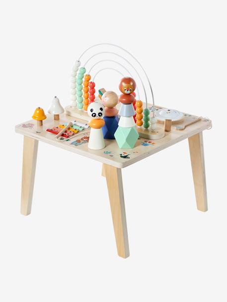 Kinder Activity-Tisch mit Musik HAPPY ANIMALS, Holz FSC® natur 7