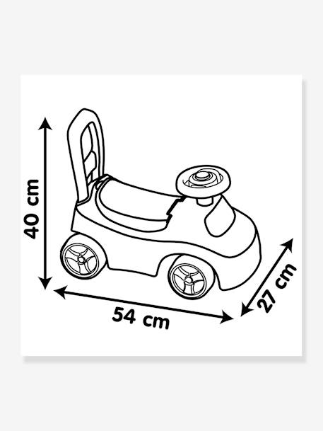 Kinder 2-in-1-Rutschfahrzeug/Lauflernwagen, Mein erstes Auto SMOBY rosa+rot 6