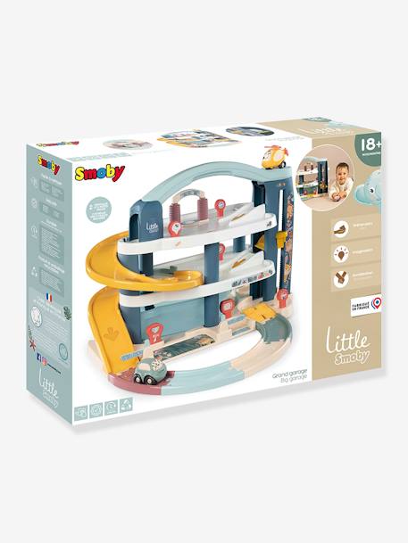 Baby Parkhaus LITTLE SMOBY mit Hubschrauber mehrfarbig 7