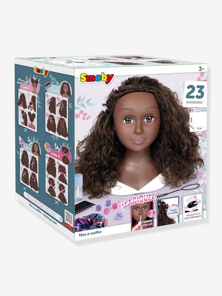 Kinder Frisierkopf Afro My Beauty SMOBY mehrfarbig 4