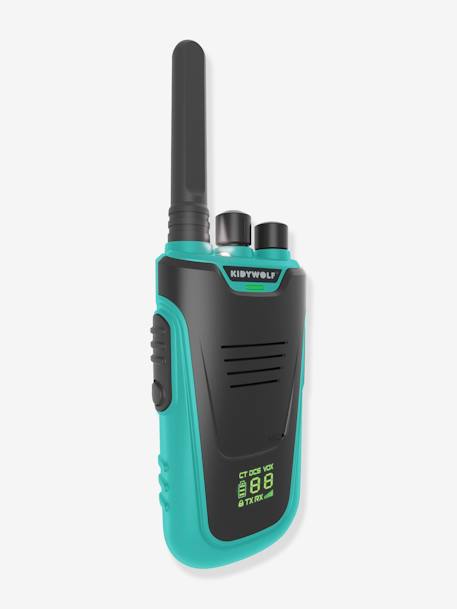 Kinder Akku-Walkie-Talkie KIDYTALK KIDYWOLF blau+rosa nude 6