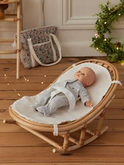 -Puppenwippe aus Rattan MINI BOHO