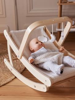 Spielzeug-Puppen-Babypuppen & Zubehör-Puppen-Wippe MINI COCOON aus Holz FSC®