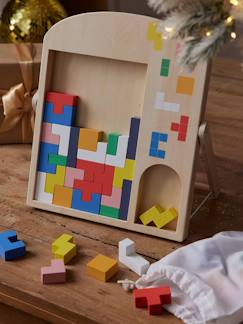 -Buntes Kinder Konstruktionsspiel aus Holz FSC®