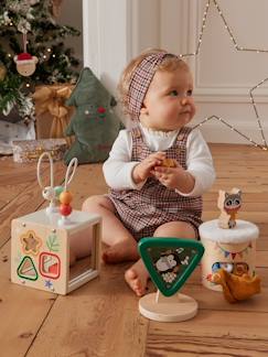 Spielzeug-Baby-3er-Set Baby Sensorik-Spielzeug aus Holz FSC®