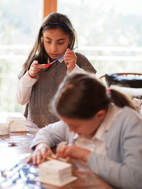 Kinder Konstruktions-Set Hütte BILDITS mehrfarbig 6