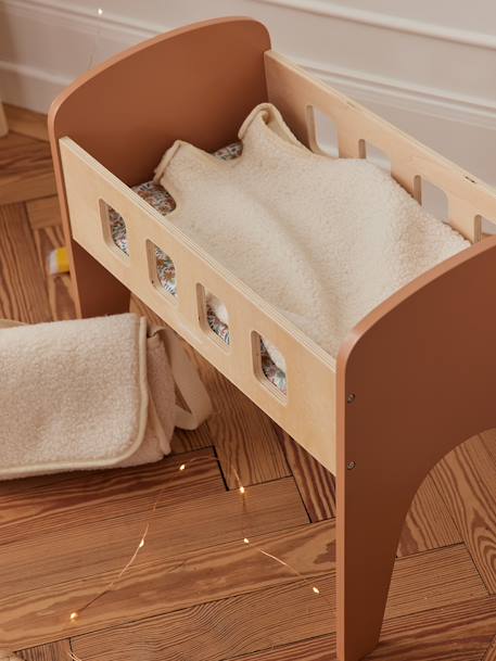 Kinder Puppenbett aus Holz FSC® natur 4