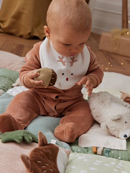 Baby Activity-Decke beige/grüner wald+rot/mehrfarbig das süße leben+weiß/waldspaziergang 11