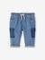 Baby Cargo-Jeans mit Taschen in Kontrastoptik blue stone 1