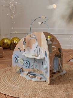 -Baby Activity-Center mit 3 Spielwelten, Holz FSC©