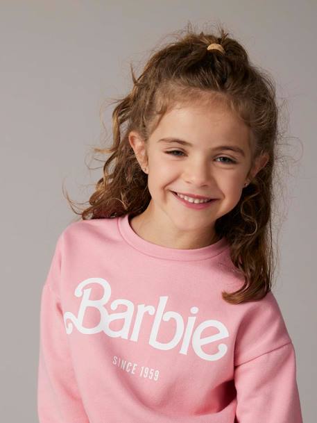 Mädchen Sweatshirt BARBIE Oeko-Tex bonbon rosa 2